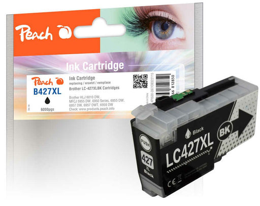 EAN 7640366812850 - Peach PI500-397 cartucho de tinta 1 pieza(s) Compatible Alto rendimiento (XL) Negro imagen 1