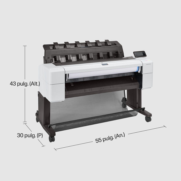 EAN 0193808345951 - HP Designjet T1600dr 36-in PostScript Printer impresora de gran formato Inyección de tinta térmica Color  imagen 6