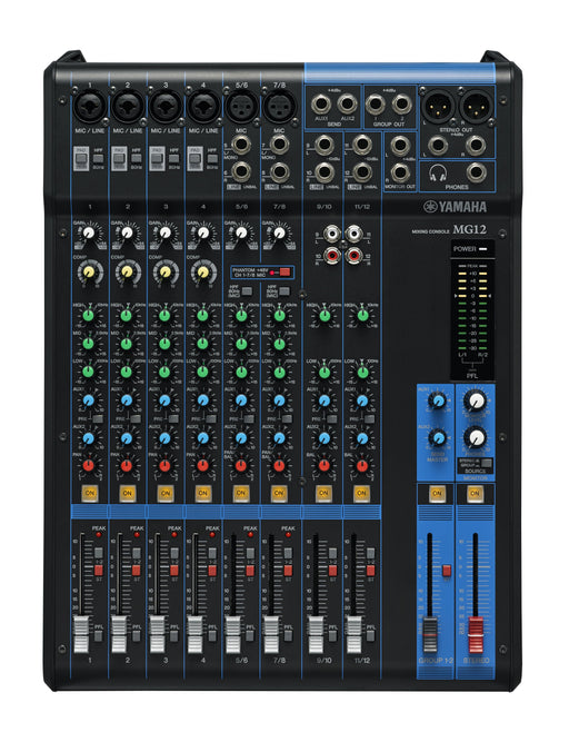 EAN 4957812553940 - Yamaha MG12 mezclador DJ 12 canales imagen 2