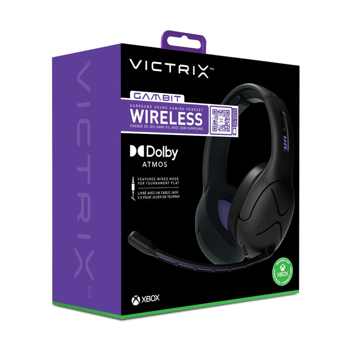 EAN 708056067533 - Victrix Gambit Auriculares Inalámbrico y alámbrico Diadema Juego Negro, Púrpura imagen 14