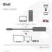 EAN 8719214472610 - CLUB3D CAC-1588 adaptador de cable de vídeo 0,17 m USB Tipo C Negro imagen 7