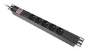EAN 5901969441741 - Lanberg PDU-05E-0200-BK unidad de distribución de energía (PDU) 5 salidas AC 1U Negro imagen 7