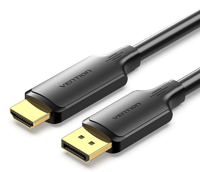 EAN 6922794775749 - Vention HFOBI adaptador de cable de vídeo 3 m HDMI tipo A (Estándar) DisplayPort Negro imagen 1