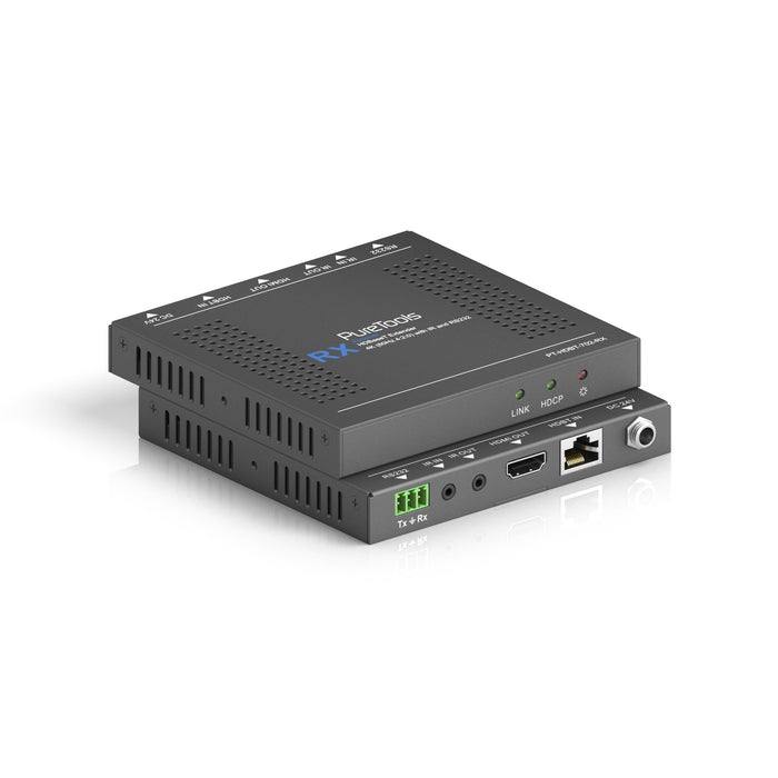 EAN 4251364706770 - PureTools PT-HDBT-702-RX extensor audio/video Receptor AV Negro imagen 3