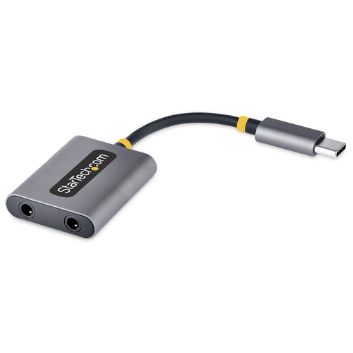EAN 0065030897594 - StarTech.com USBC-AUDIO-SPLITTER divisor de audio Gris imagen 1