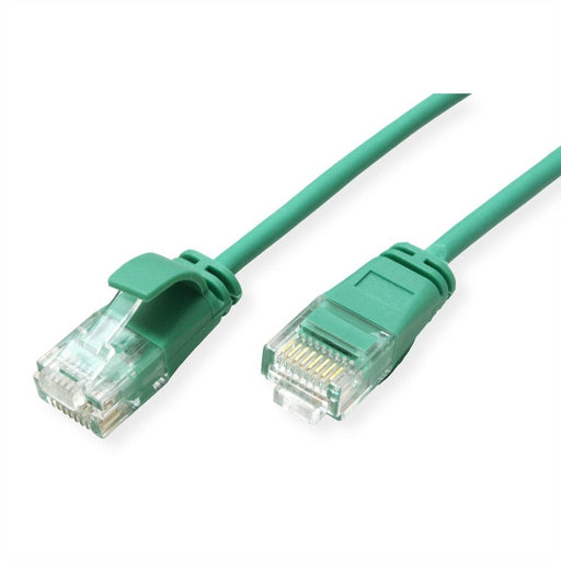 EAN 7630049624030 - ROLINE GREEN 21.44.3936 cable de red Verde 3 m Cat6a U/UTP (UTP) imagen 1