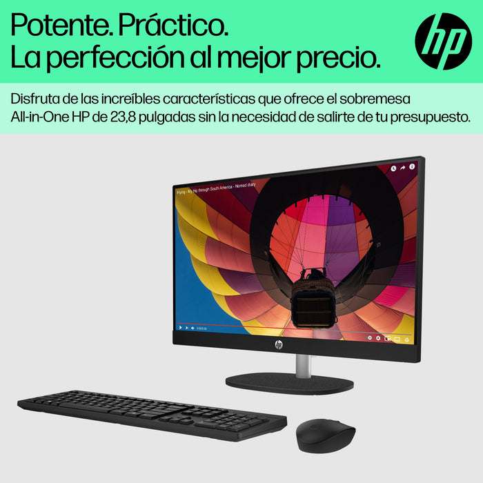 EAN 0199251923203 - HP 24-cr0161ns AMD Ryzen™ 5 7520U 60,5 cm (23.8") 1920 x 1080 Pixeles PC todo en uno 16 GB LPDDR5-SDRAM 5 imagen 7