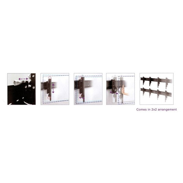 EAN 7611990133468 - ROLINE 17.03.1252 soporte para TV Negro imagen 8