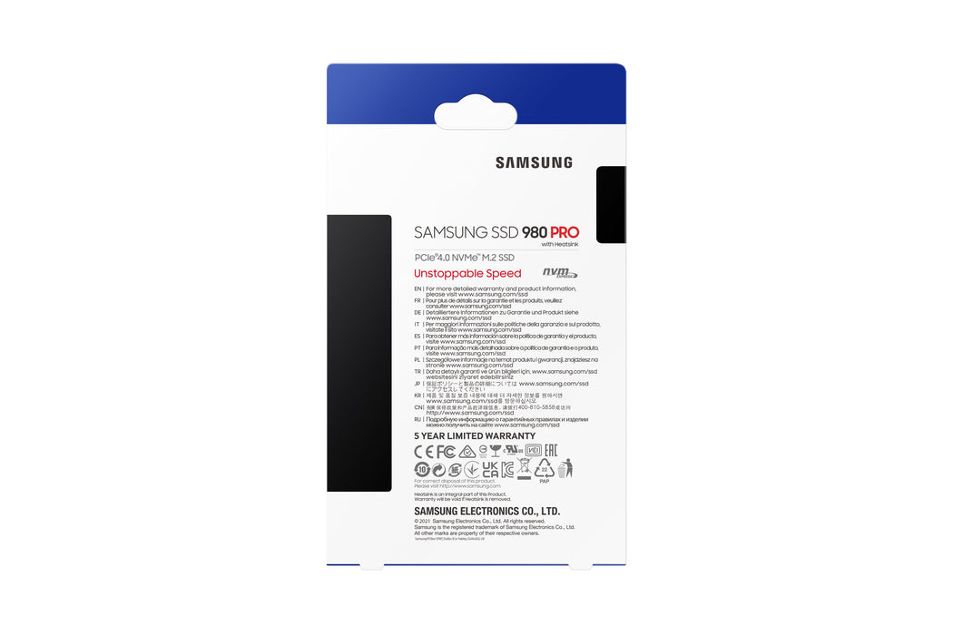 EAN 8806092837683 - Samsung 980 PRO 1 TB M.2 PCI Express 4.0 NVMe V-NAND MLC imagen 9
