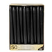 EAN 4002911103920 - Papstar 10392 vela Alrededor Negro 50 pieza(s) imagen 1