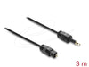 EAN 4043619909216 - DeLOCK 90921 cable de audio 3 m Toslink Mini-TOSLINK Negro imagen 1