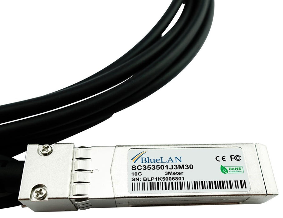 EAN 4063232632513 - BlueOptics SFP-H10GB-CU1M Cable de fibra óptica e InfiniBand 1 m SFP+ Negro imagen 4