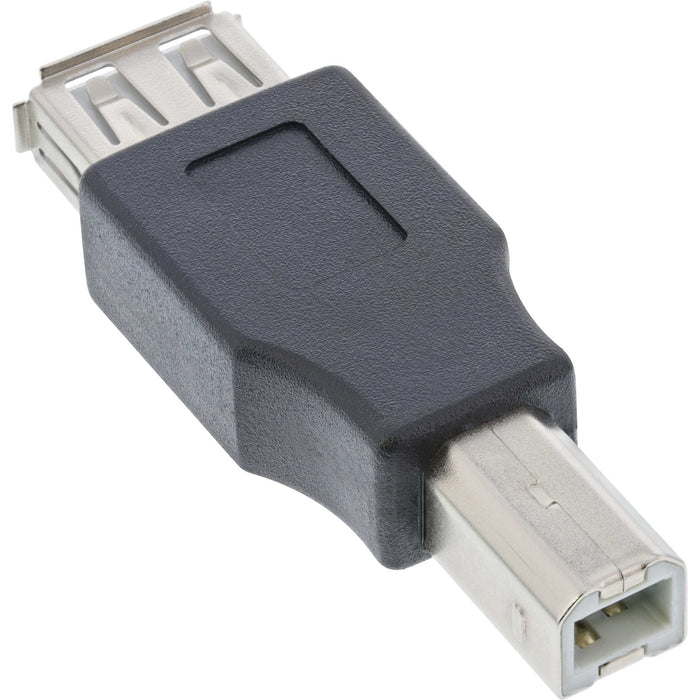 EAN 4043718014101 - InLine 33442 cambiador de género para cable USB 2.0 A female USB 2.0-B M Beige imagen 1