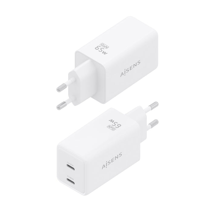 EAN 8435739904312 - AISENS ASCH-65W2P078-W cargador de dispositivo móvil Cámara digital, Teléfono móvil, Portátil, Smartphone imagen 3