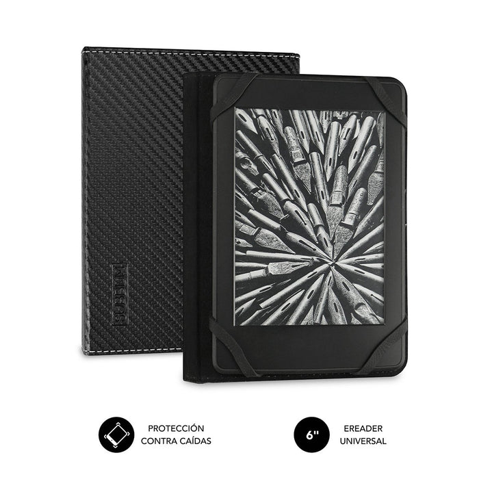 EAN 8436586741006 - SUBBLIM SUB-CUE-1EC001 funda para libro electrónico 15,2 cm (6") Folio Negro imagen 1