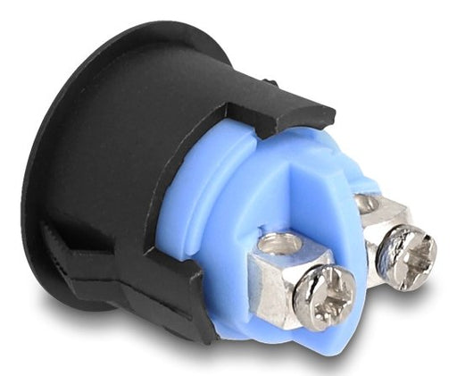 EAN 4043619220441 - DeLOCK 22044 interruptor eléctrico Interruptor pulsador 2P Negro, Plata imagen 2