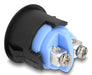 EAN 4043619220441 - DeLOCK 22044 interruptor eléctrico Interruptor pulsador 2P Negro, Plata imagen 2