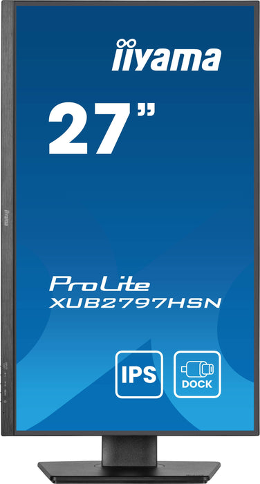 EAN 4948570124978 - iiyama ProLite XUB2797HSN-B2 pantalla para PC 68,6 cm (27") 1920 x 1080 Pixeles Full HD LED Negro imagen 3