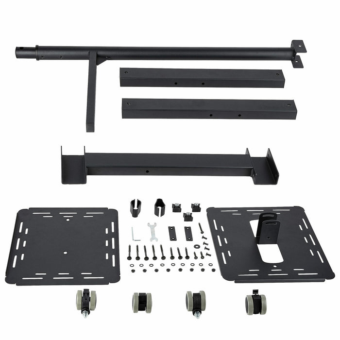 EAN 0065030889964 - StarTech.com ADJPROJCART mueble y soporte para dispositivo multimedia Negro Carro para administración de  imagen 12