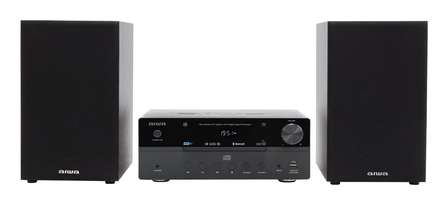 EAN 8435256811810 - Aiwa MSBTU-550 sistema de audio para el hogar Microcadena de música para uso doméstico 50 W Negro imagen 1