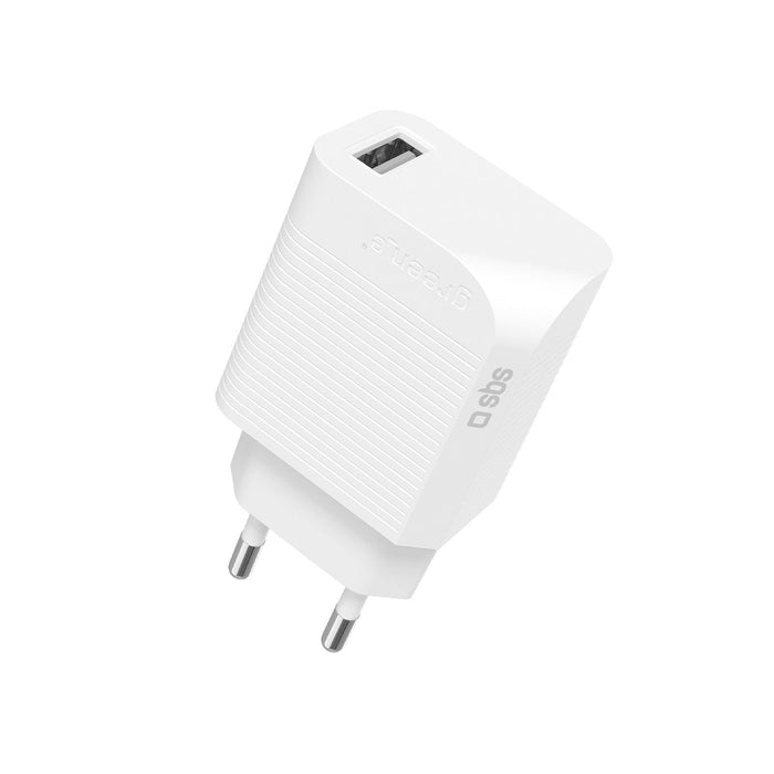 EAN 8018417415197 - SBS GRETR1USB18W cargador de dispositivo móvil Universal Blanco Corriente alterna Carga rápida Interior imagen 2