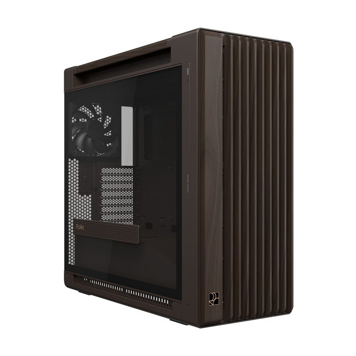 EAN 4711636014328 - ASUS ProArt PA602 Wood Edition Retro Brown - Tempered Glass Panel Midi Tower Marrón imagen 1