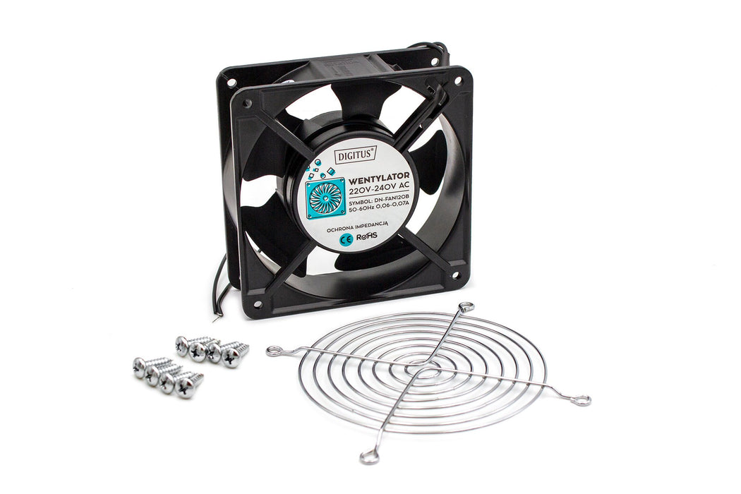EAN 5907772596494 - Digitus DN-FAN120B-KIT accesorio de bastidor Ventilador de refrigeración imagen 1
