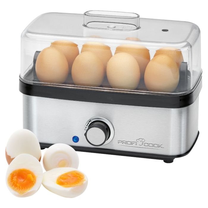EAN 4006160112757 - ProfiCook PC-EK 1275 8 huevos 400 W Negro, Acero inoxidable imagen 1
