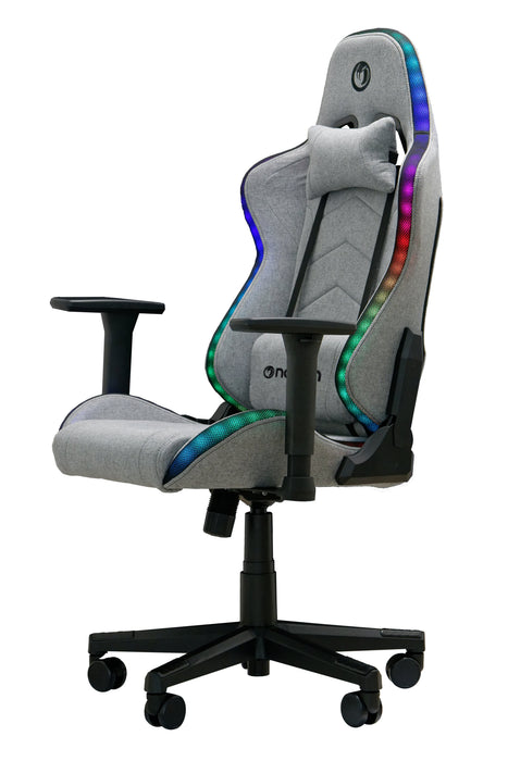 EAN 8435606601412 - NACON PCCH-675-RGB silla para videojuegos Butaca para jugar Asiento acolchado Gris imagen 3