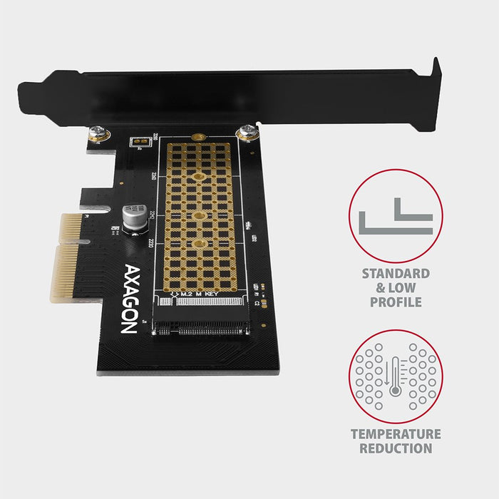 EAN 8595247904331 - Axagon PCEM2-N tarjeta y adaptador de interfaz Interno M.2 imagen 4
