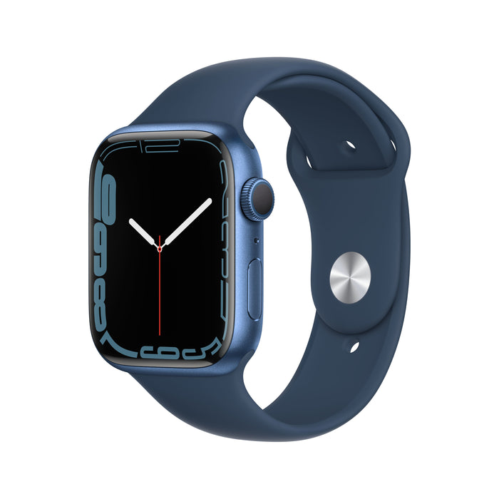 EAN 194252595251 - Apple Watch Series 7 OLED 45 mm Digital Pantalla táctil Azul Wifi GPS (satélite) imagen 1