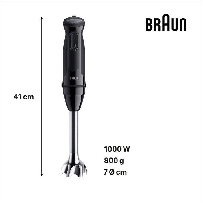 EAN 8021098004383 - Braun MultiQuick 5 MQ 50202 M 0,6 L Batidora de inmersión 1000 W Negro imagen 8