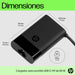 EAN 0196548308255 - HP USB-C 65W Laptop Charger adaptador e inversor de corriente Interior Negro imagen 5