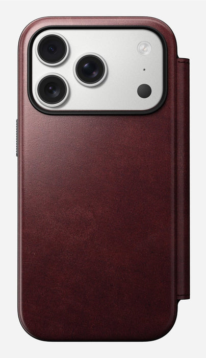 EAN 856504011833 - Nomad Modern Leather Folio funda para teléfono móvil 16 cm (6.3") Borgoña imagen 8