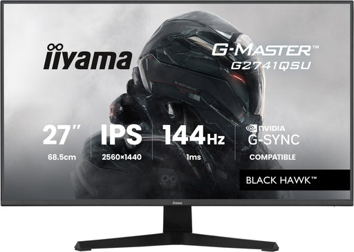 EAN 4948570126873 - iiyama G-MASTER G2741QSU-B1 pantalla para PC 68,6 cm (27") 2560 x 1440 Pixeles 4K Ultra HD QLED Negro imagen 1