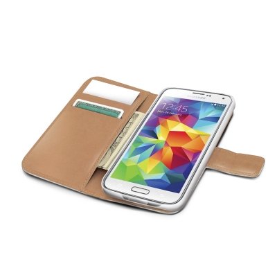 EAN 8021735100874 - Celly WALLY funda para teléfono móvil 11,4 cm (4.5") Funda cartera Blanco imagen 3
