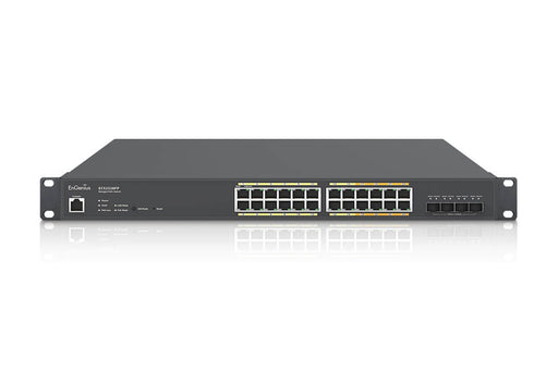 EAN 4711488351022 - EnGenius ECS2528FP switch Gestionado L2+ Gigabit Ethernet (10/100/1000) Energía sobre Ethernet (PoE) Negr imagen 1