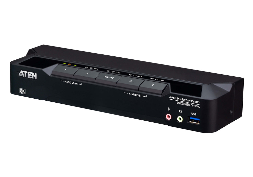EAN 4711581520738 - ATEN CS1924A-AT-G interruptor KVM Negro imagen 1