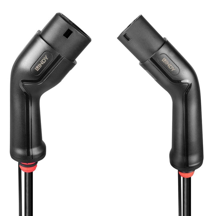 EAN 4002888301107 - Lindy 30110 cable de carga para vehículo eléctrico Negro Tipo 1 Type 2 3 5 m imagen 1
