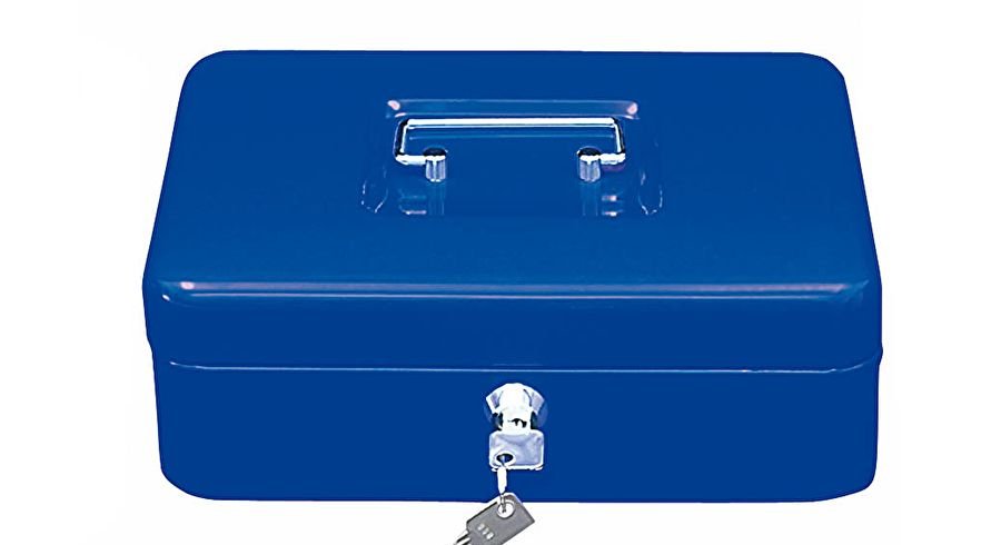 EAN 4003801787343 - Wedo 145 303X caja para dinero en efectivo Acero Azul imagen 1