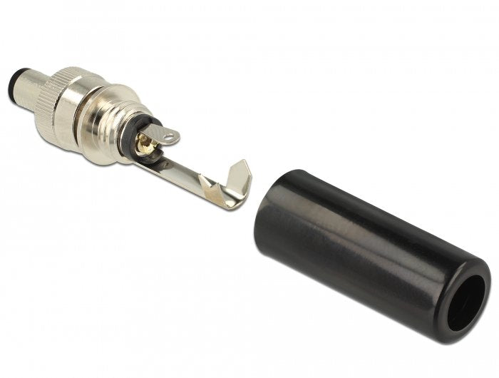 EAN 4043619899135 - DeLOCK 89913 conector DC Negro, Níquel imagen 5