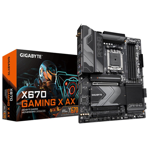 EAN 4719331848965 - GIGABYTE X670 GAMING X AX placa base AMD X670 Zócalo AM5 ATX imagen 1