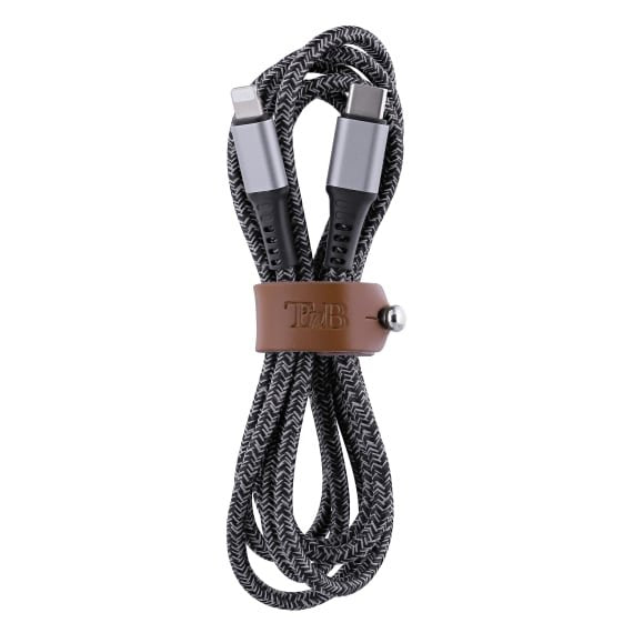 EAN 3303170111284 - T'nB CBLTCLTD cable de conector Lightning 1,5 m Negro, Gris imagen 5