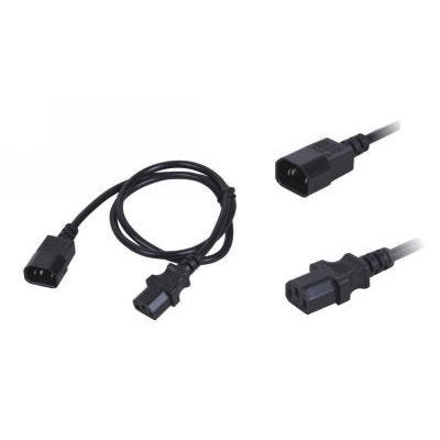 EAN 3662247118961 - Neklan 1m Power Cable Negro C13 acoplador C14 acoplador imagen 1