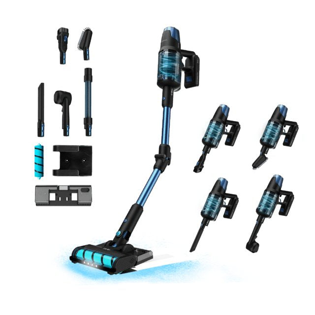 EAN 8435484007955 - Cecotec Conga Rockstar 8500 Infinity ErgoWet Animal T Batería Seca y húmeda Sin bolsa 250 W Negro, Azul imagen 1