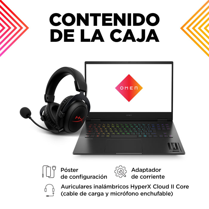 EAN 197961140149 - HP OMEN 16-wd0008ns Intel® Core™ i7 i7-13620H Portátil 40,9 cm (16.1") Full HD 32 GB DDR5-SDRAM 1 TB SSD N imagen 5