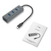 EAN 8595611702266 - i-tec Metal C31HUBMETAL403 hub de interfaz USB 3.2 Gen 1 (3.1 Gen 1) Type-C 5000 Mbit/s Gris imagen 3
