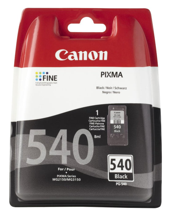 EAN 8714574572536 - Canon PG-540 cartucho de tinta 1 pieza(s) Original Rendimiento estándar Foto negro imagen 3