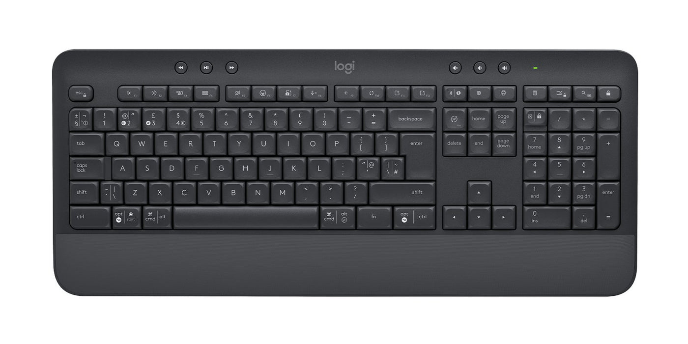 EAN 5099206105195 - Logitech 920-010999 teclado Ratón incluido Oficina Bluetooth QWERTY Inglés del Reino Unido Grafito imagen 1