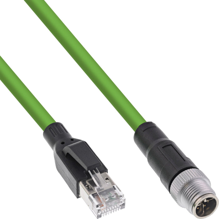 EAN 4043718318698 - InLine 40603 cable para sensor y actuador 3 m M12 RJ-45 Verde imagen 1